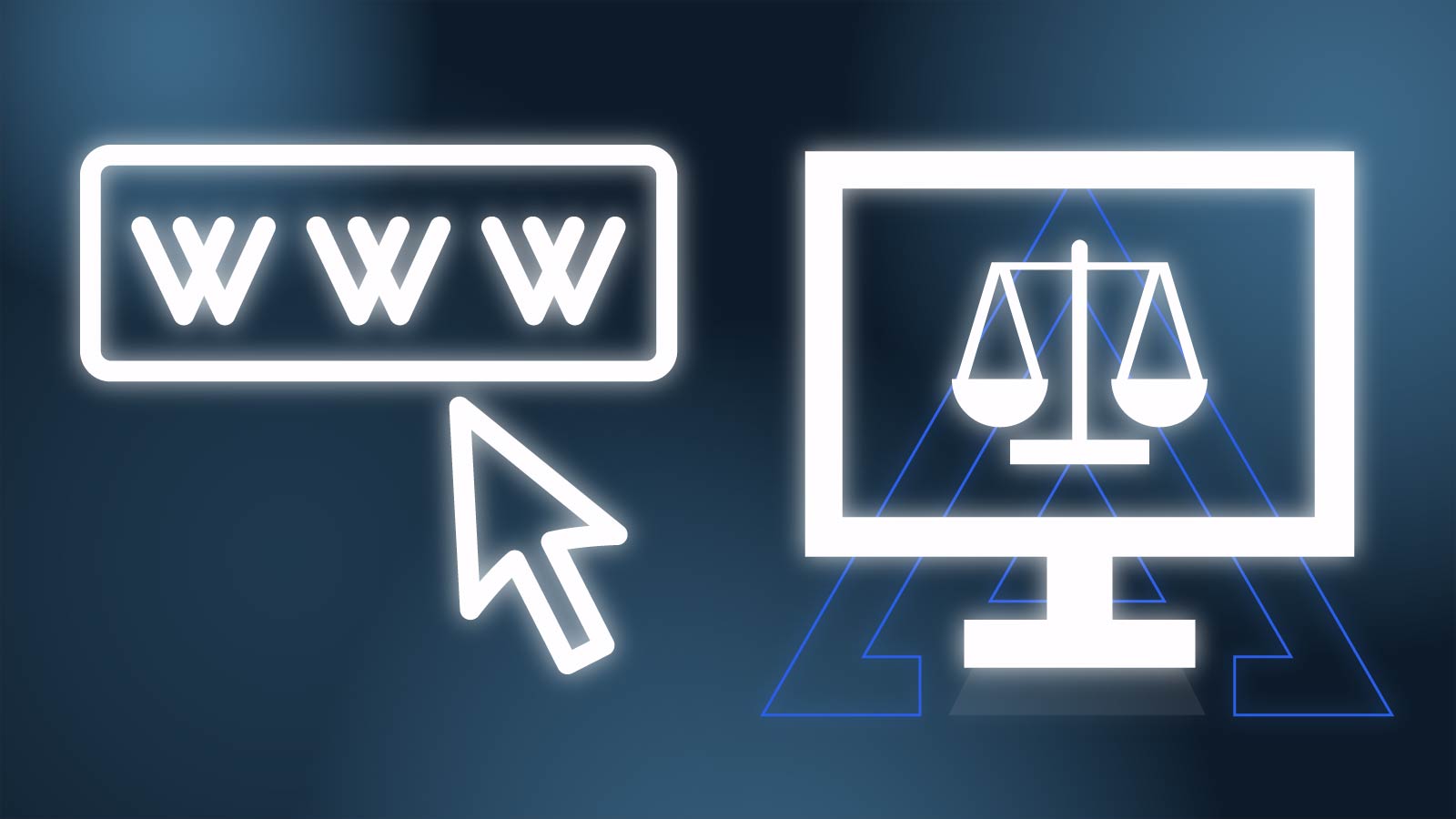 A solicitor's desk with a laptop displaying a law firm website